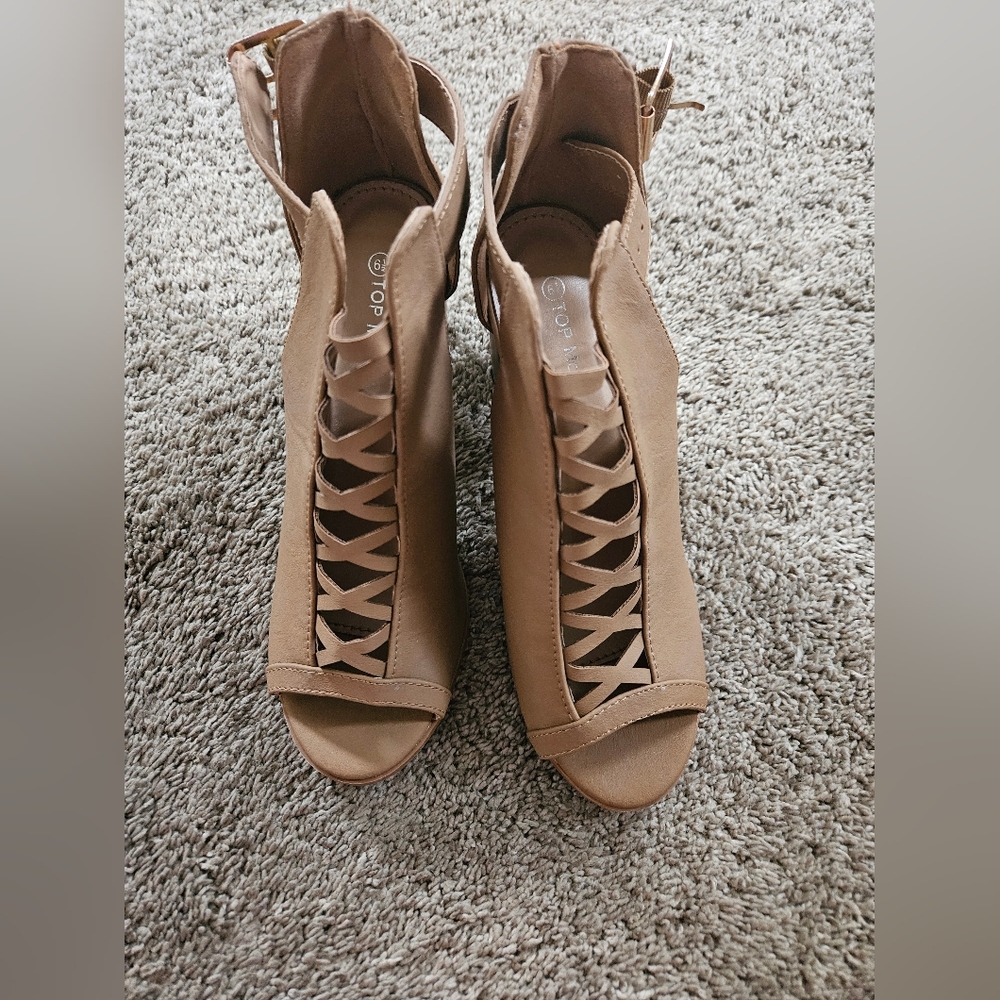 Top Moda Chunky Heel - Picture 2 of 4